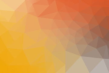 Low Poly Gradient Background with Warm Yellow and Soft Orange Tones for Web Design and Graphics