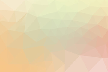 Low Poly Gradient Background in Warm Pastel Shades for Website Design and Marketing Materials