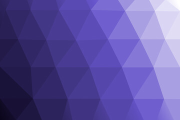 Low Poly Gradient Background with Blue and Purple Shades for Design and Presentation Uses