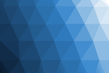 Low Poly Blue Gradient Pattern Background with Geometric Polygon Design for Digital Use