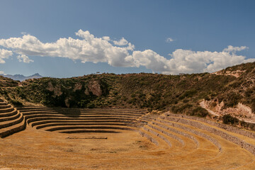 the ruins of Moray Cusco