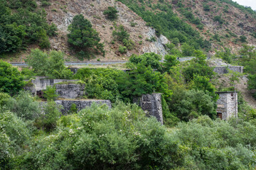 The beautiful landscape of North Albania