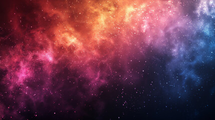 Naklejka premium grainy warm gradient with noise orange black purple red blue colors banner poster cover abstract background design. gradient grain noise effect for social media, trendy Warm tone, and vintage style