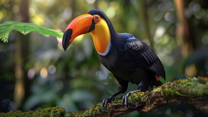 Obraz premium toucan realistic photo