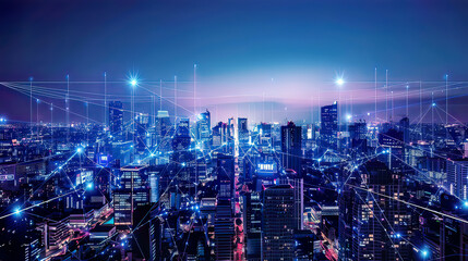 Obraz premium 5G technlogy Image High resolution