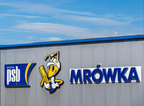 Wałbrzych, Poland - 06.15.2024: PSB Mr&oacute;wka a Polish network of self-service DIY stores,