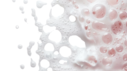 Soap on a transparent background