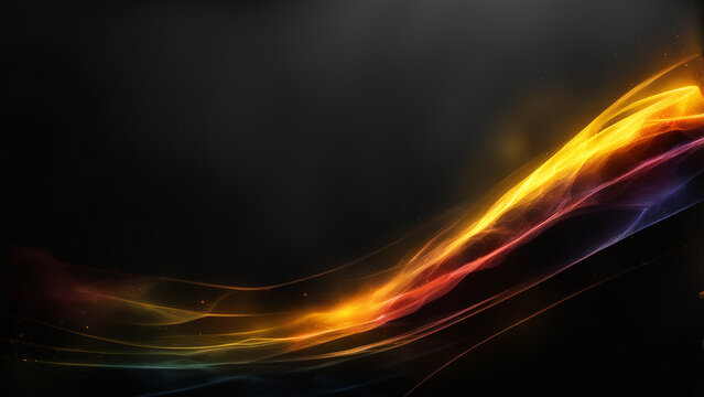 Vibrant Elegance: An Abstract Journey