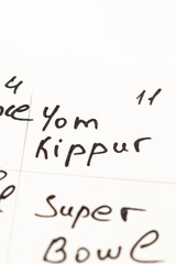 Yom kippur, day of Atonement Photo