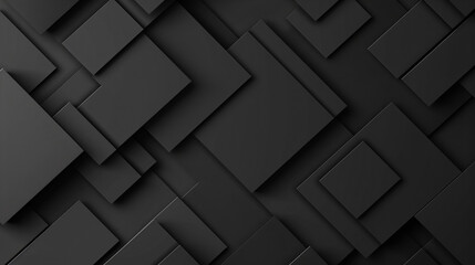 "Sophisticated Shadows: A Black Minimalist Wallpaper with Elegant Diagonal Lines"