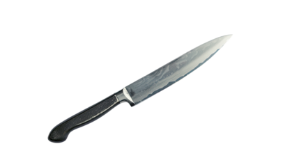 Knife on a transparent background