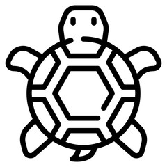 Obraz premium Turtle Icon
