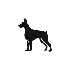 Dog icon vector. EPS 10 editable vector