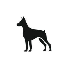 Dog icon vector. EPS 10 editable vector