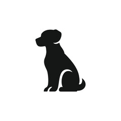 Dog icon vector. EPS 10 editable vector