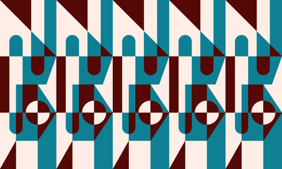 Obraz premium BACKGROUND 273, SEAMLESS ABSTRACT GEOMETRIC THEME