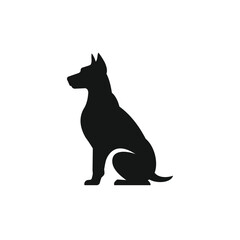 Dog icon vector. EPS 10 editable vector