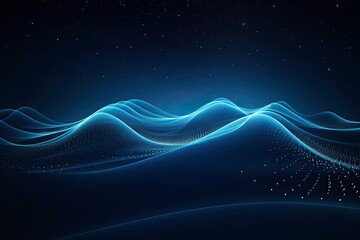 By following these steps, you'll create a vibrant, abstract background that combines elements of fiber optics, ocean waves, and oil painting. 