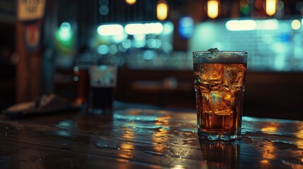 Consume cold beer ice water