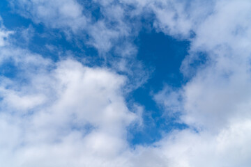 青空に浮かぶ雲
