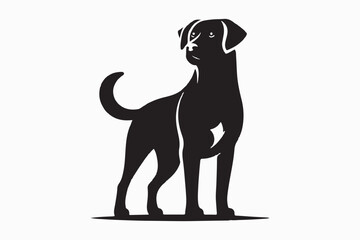 Dog silhouettes Vector