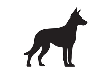 Dog silhouettes Vector