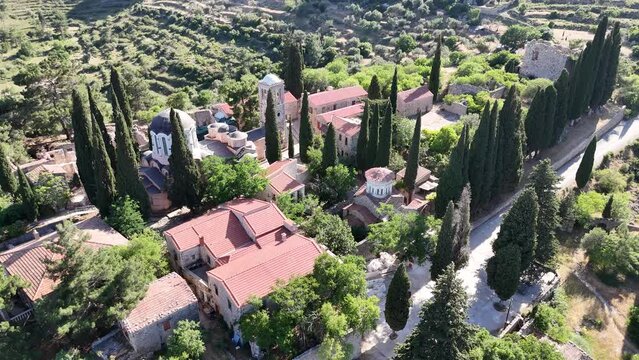 The monastery of Nea Moni in Chios island, Greece