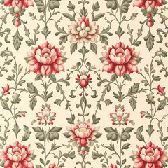 Obraz premium seamless floral pattern