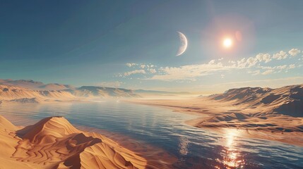 TRAPPIST 1D a potentially habitable exoplanet features a water filled hot desert - 1