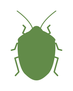 recommend clip art: カメムシのシルエット
