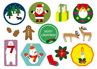 クリスマスイラスト素材集