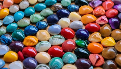 colorful chocolate candy