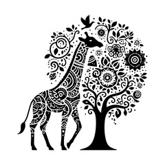 Zirap design silhouette vector art work illustration Ai , JPEG & EPS File