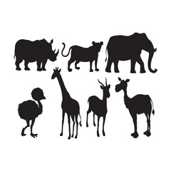 set of animals