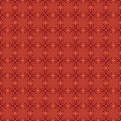 simple geometric seamless pattern design with red color for decorating, wallpaper, wrapping paper, fabric, backdrop and etc.