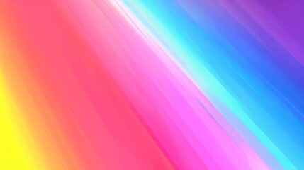 Obraz premium A dynamic range of vivid hues blur together in a diagonal motion, creating an abstract colorful background