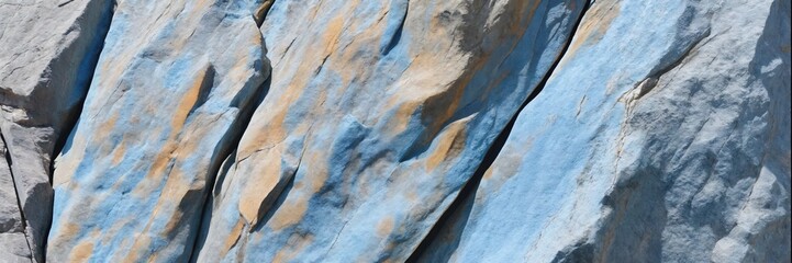 Blue stone rock texture