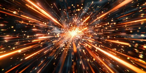 Abstract Cosmic Burst of Light