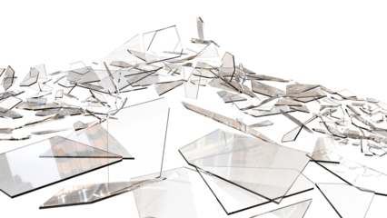 broken glass