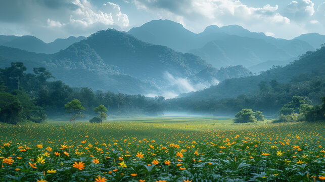 Nature view of Khao Yai National Park