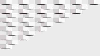 Abstract background with squares, paper style, 3D effect, concept, ideas, copy space