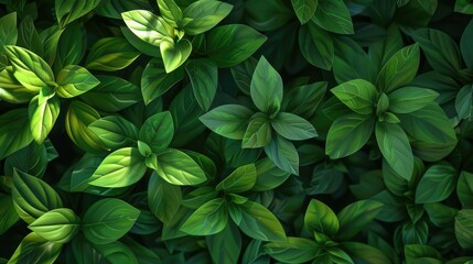 Background of lovely green foliage