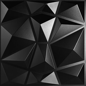 Textura Geom&eacute;trica Negra para Decoraci&oacute;n y Dise&ntilde;o