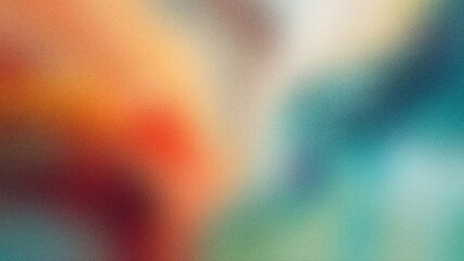 Orange red cyan blue gradient background grainy noise texture effect smooth blurred landing page backdrop website header design