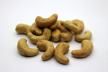 Cashew nuts isolated