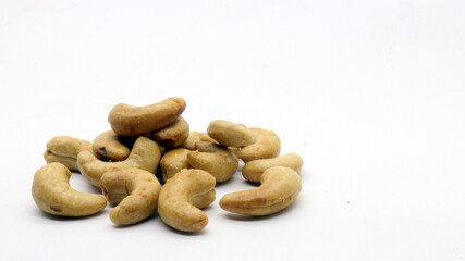 Cashew nuts isolated