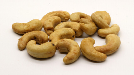 Cashew nuts isolated
