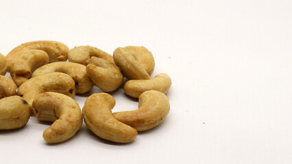 Cashew nuts isolated