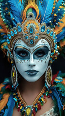 venetian carnival mask