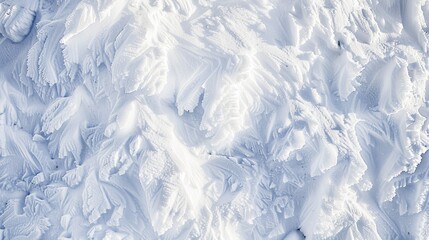 Obraz premium Texture of snow in the winter